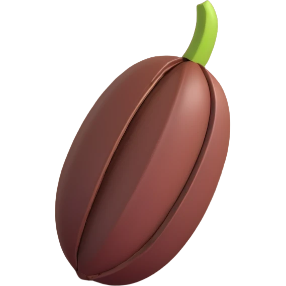 Какао боб emoji