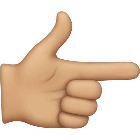 Lost thumb emoji
