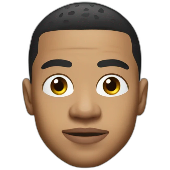 Kylian mbappé face emoji