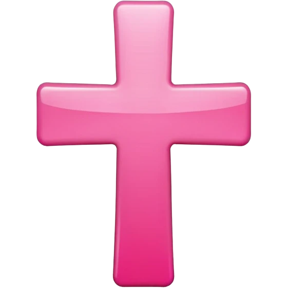 mac os icon pink cross icon emoji