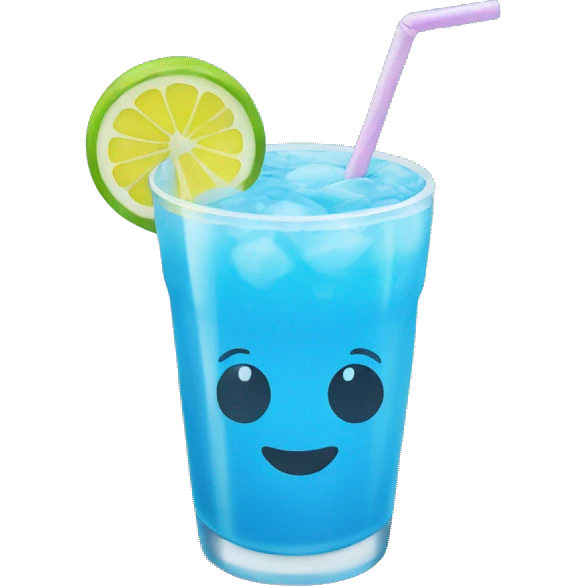blue island drink emoji