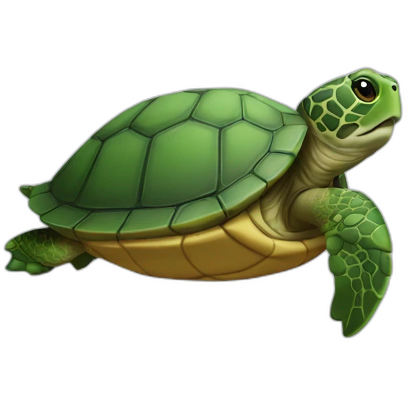 Tortue sur l’eau emoji