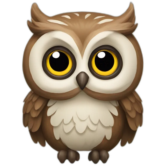 forest owl emoji