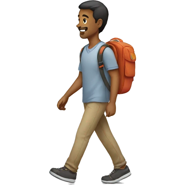 walking emoji