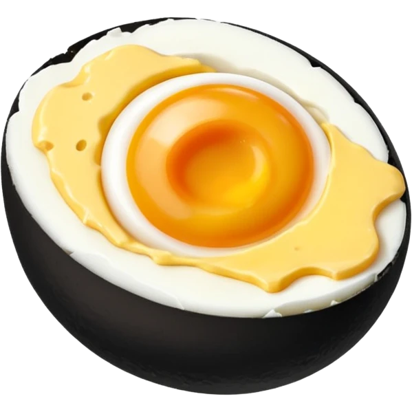 Zeytin peynir haşlanmış yumurta  emoji