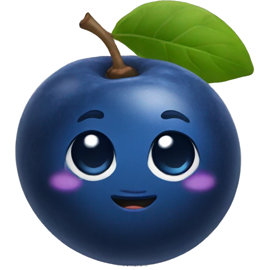 Blueberry emoji