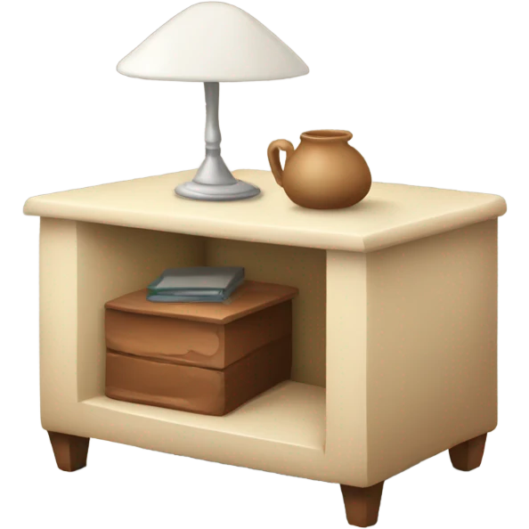 Cozy side table emoji