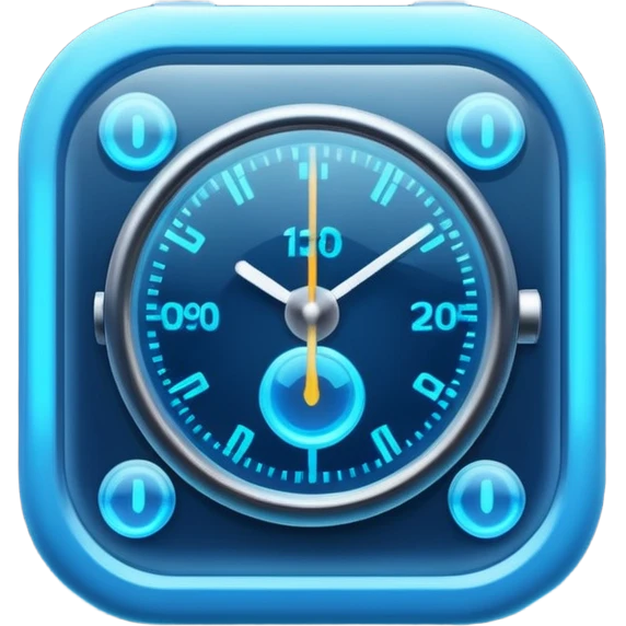 holographic timer  emoji