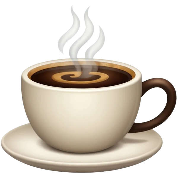 Un café emoji