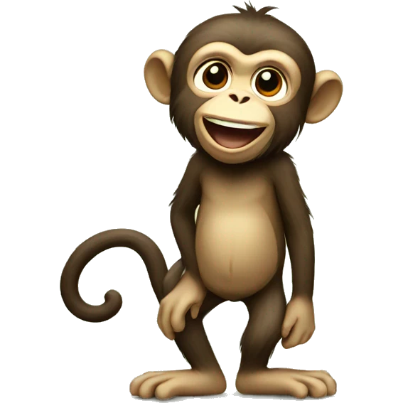 Monkey with year  emoji
