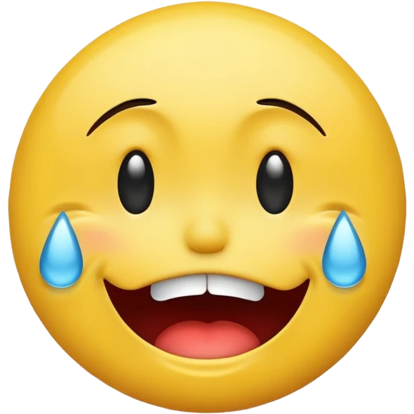 A smiley that is crying and mad emoji