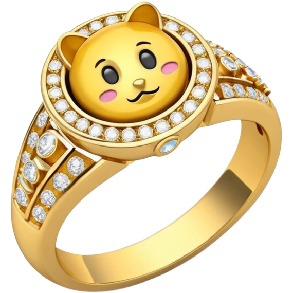 anillo de cumpleañera de 15 años emoji