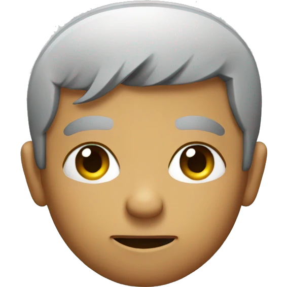 Pensive face with rock on hand gesture emoji