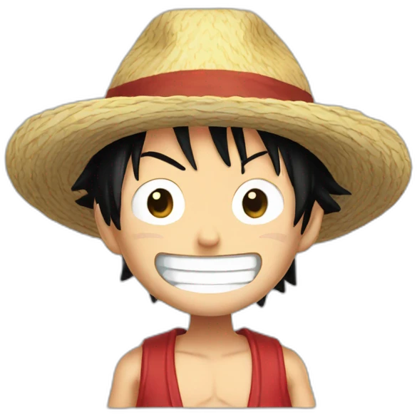 Luffy emoji