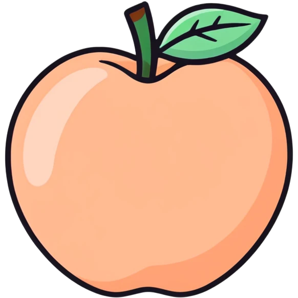 Peach and Goms emoji