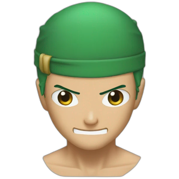 Roronoa zoro emoji