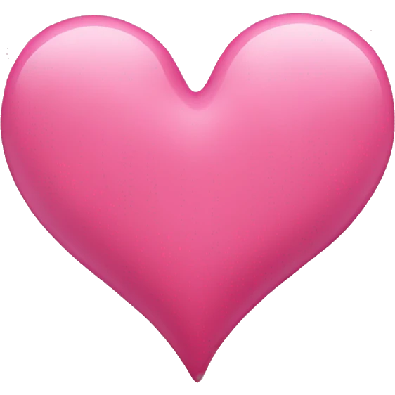 Pink heart emoji