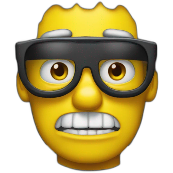 simpson apple vision pro emoji