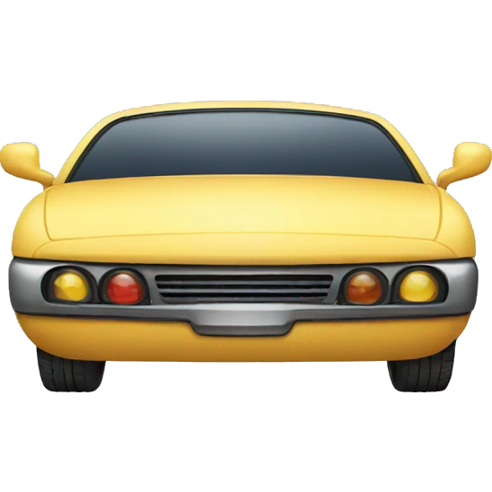 Cars with sunglasses emoji