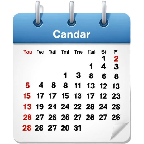 calendar emoji