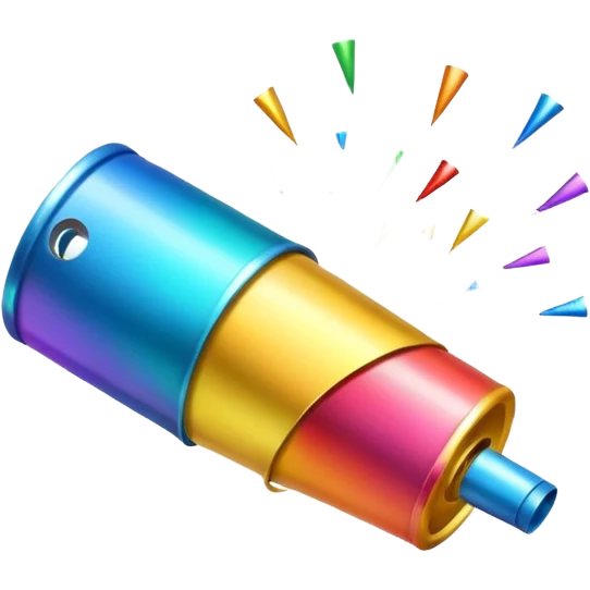 party popper emoji