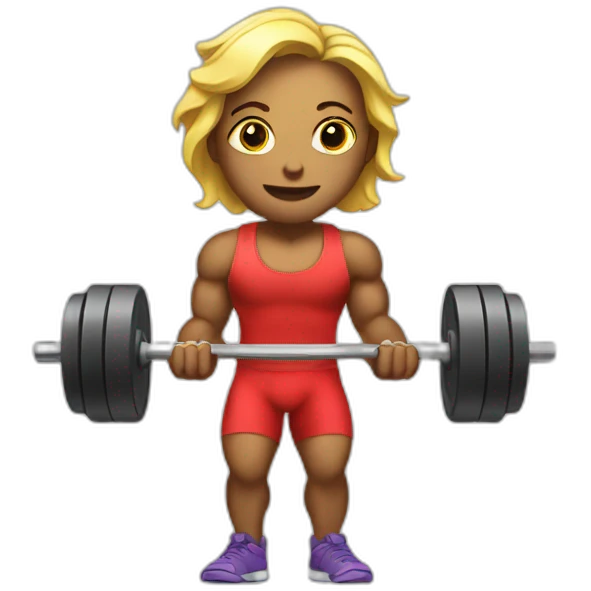 weight lifting emoji