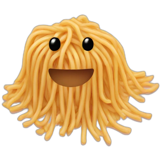 spaghetti foot emoji