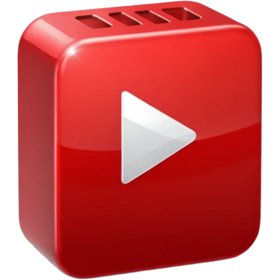 A YouTube icon emoji
