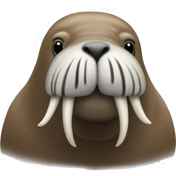 Cocky walrus emoji