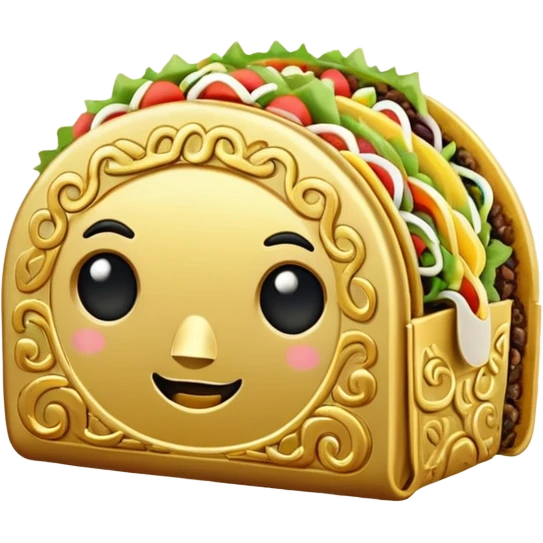 Taco Lucky block emoji