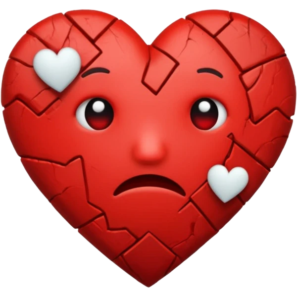 قلب ناراحت emoji