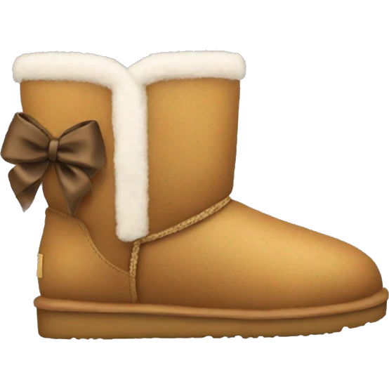 uggs with bows emoji