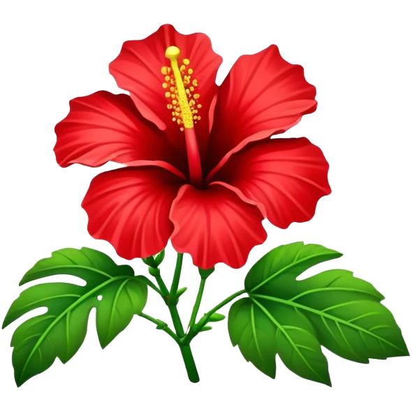 Hibiscus emoji