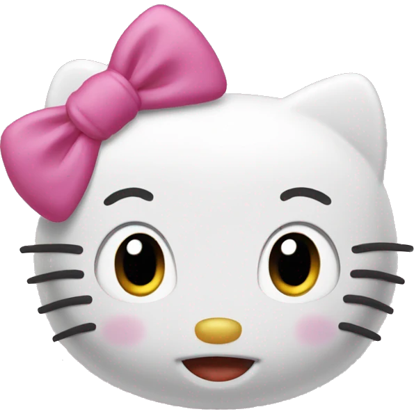 Hello kitty emoji