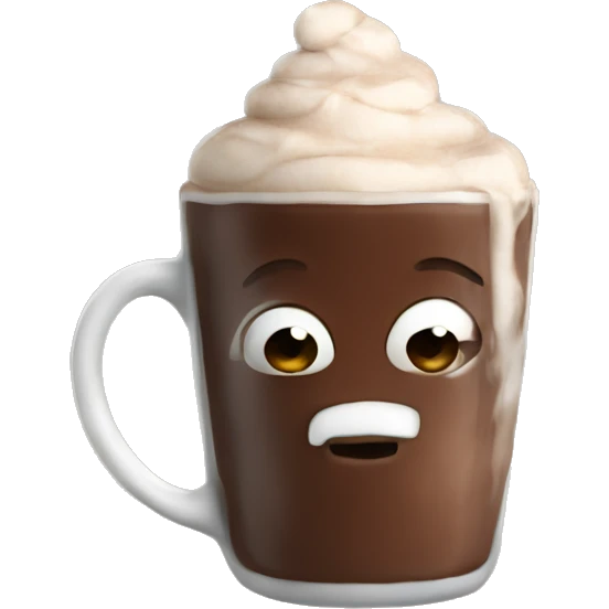 hot chocolate emoji