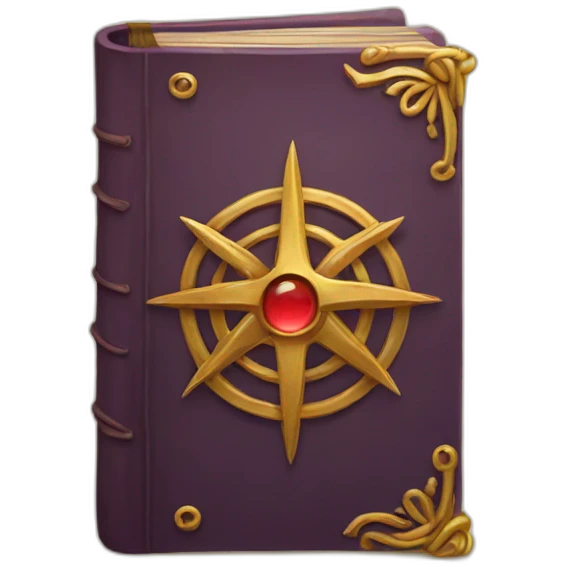 A grimoire book emoji