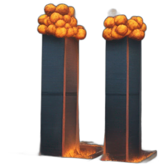 twin-tower-fire emoji