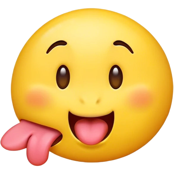 freaky tongue out emoji emoji