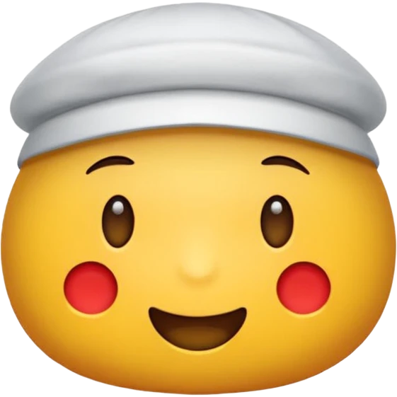 Новогодняя шапка emoji