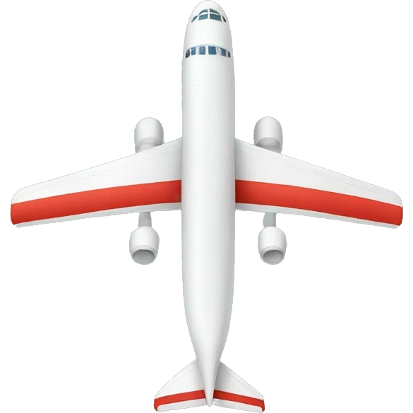 Airplane with 3 floors emoji