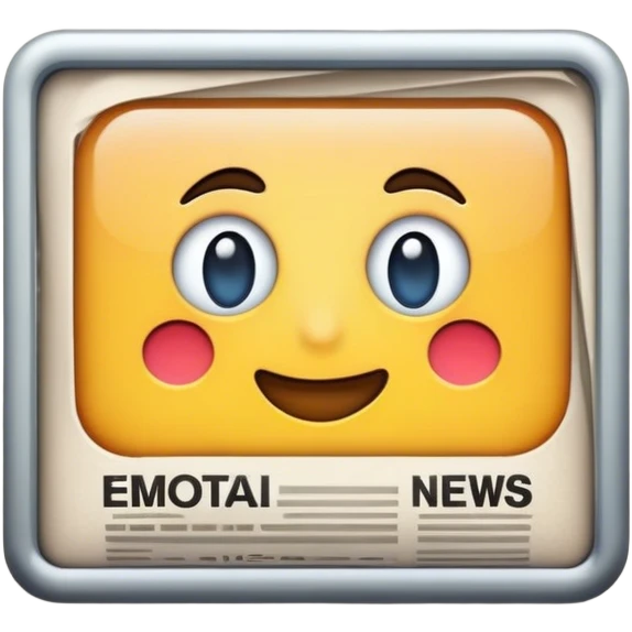 Digital news emoji