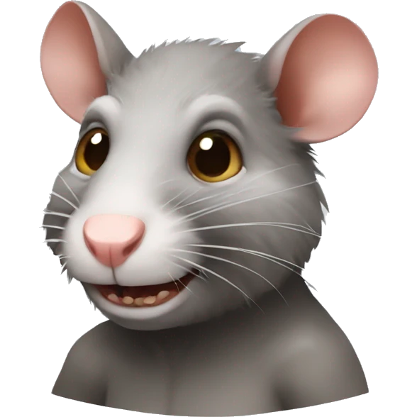 ugly rat emoji