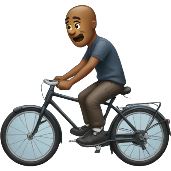 Doing dumb things with a trotinett emoji