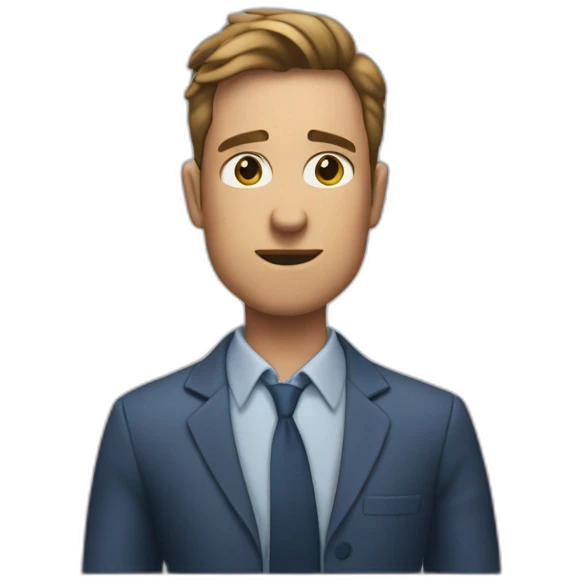 Daniel Burden explaining the rules to The Chase and in so doing becoming late for work emoji