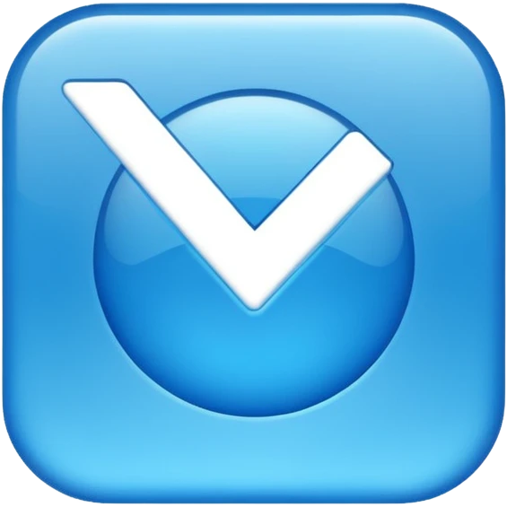 Instagram mavi tiki emoji