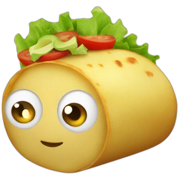 potato taco emoji
