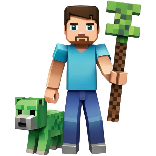 Minecraft logo emoji