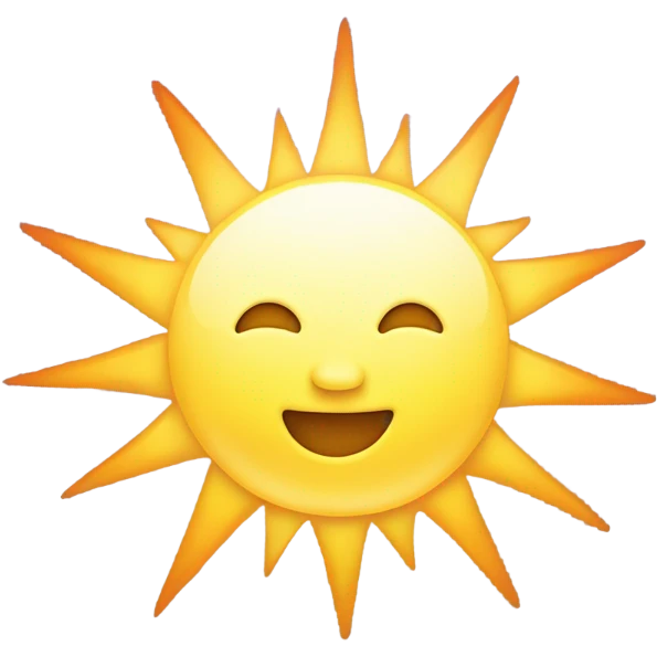 Sunshine  emoji