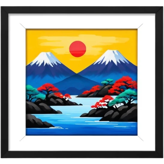 thumbnail picture mac os, painting on wall, japan emoji