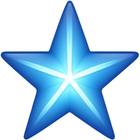 blue star emoji